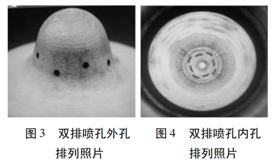 双排喷孔
